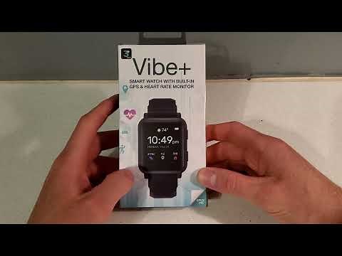 3plus Vibe plus watch unboxing and setup