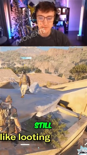 Planting the deadline is just the start. After looting everything, you become a surprisingly effective distraction. Acting like a bad NPC, drawing fire, and then surviving? Pure genius. #GamingStrategy #ProGamer #FPS #GamerLife #Victory Royale | NinjaMoments