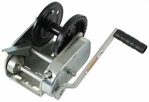 Dutton-Lainson Hand Winch - TUFFPLATE Finish - 2 Speed - Direct Drive - 3,500 lbs Dutton-Lainson Tra