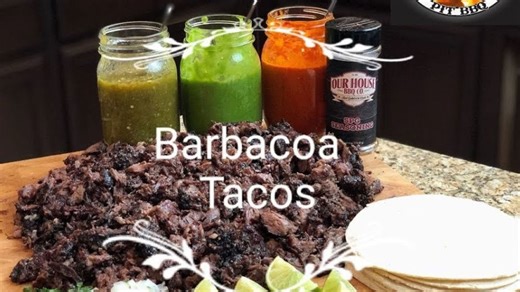Smoked Beef Barbacoa - Street Tacos - Smoked Beef Cheeks