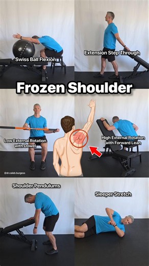 Frozen Shoulder Exercises - Shoulder Mobility Exercises