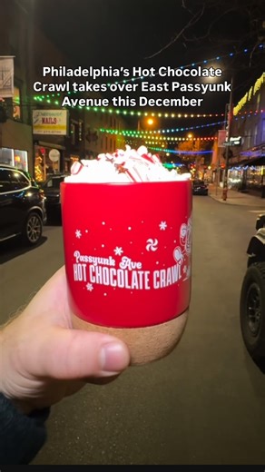 Philly Publicist - Kory Aversa | Tag a friend who needs boozy hot cocoa ☕️ Philadelphia’s most famous food street is making it warm and cozy for the holiday season! The... | Instagram