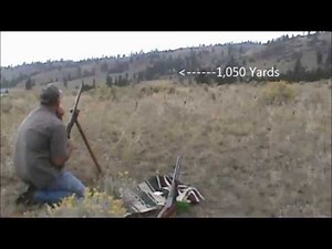 Marlin 336 Cowboy at 1,050 yards - 38-55 Winchester