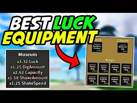 Updated BEST LUCK EQUIPMENT BUILD in Prospecting! (Full Guide)
