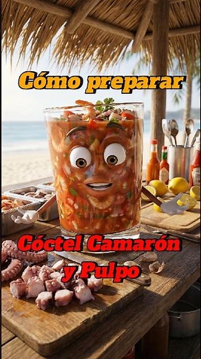 How to make Shrimp and Octopus Cocktail | Easy, quick and delicious recipe