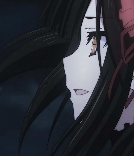 anime girl hair covering eyes — why it's used in anime