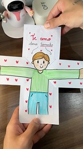 Rammon Pinheiro on Instagram: "Te amo desse tamanho âœ‹ðŸ»--------------ðŸ¤šðŸ» #diy #arte #diadasmaes"