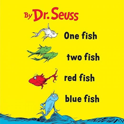 One Fish Two Fish Red Fish Blue Fish by Dr. Seuss | Full Audiobook