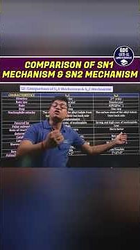 SN1 vs SN2 Mechanism Explained | Easy Comparison & Tricks #gatexl2026