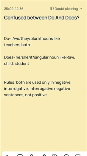 "Do or Does? Stop Guessing!" #shorts