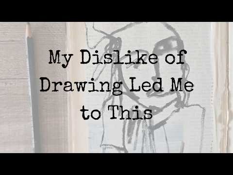 Mixed Media Art - Quick Contour Sketch