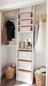 Need some organization ideas for your kids’ closets? These 5 quick closet hacks will help make your child’s room more functional without a lot of headaches. From simple suggestions like decluttering, baskets, and labels, to bigger project ideas like IKEA closet recommendations, I’ve got it all! Get all 5 ideas and start organizing, today! https://cozydiyhome.com/5-quick-kids-closet-organization-ideas-to-start-the-school-year-off-strong/ | Cozy DIY Home