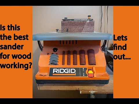 Is the Ridgid oscillating belt/spindle sander the best for woodworking?