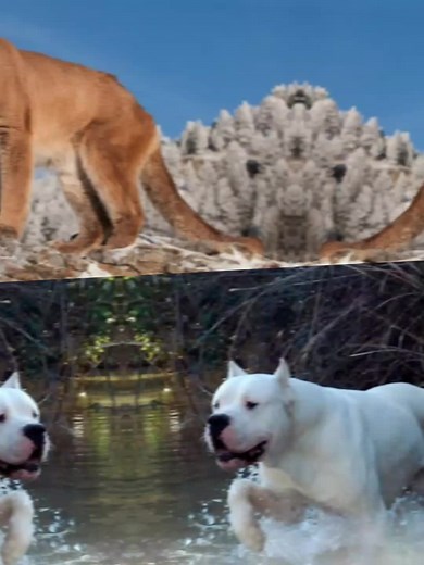 Dogo Argentino vs Puma: El Combate Épico