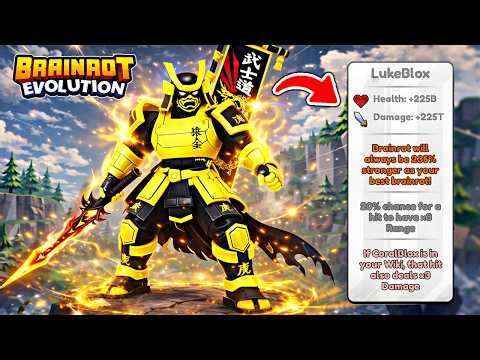 Unlocking LUKEBLOX BRAINROT In Brainrot Evolution Update!