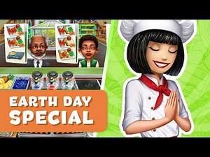 🌍 Vegan Peak Gameplay | Earth Day Special + Healthy Food Event | Cooking Fever Game!