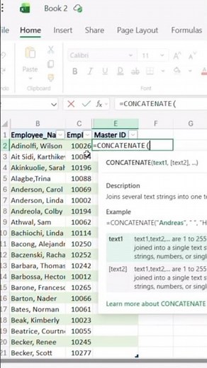 How to Use CONCATENATE in Excel | Beginner to Advanced