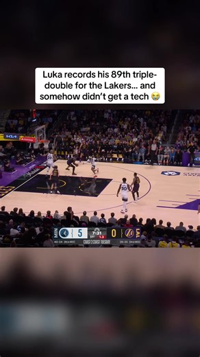 Luka Dončić makes history with his 89th career triple-double as the Lakers secure the win on March 10. The performance from the game broadcast had fans relieved he avoided a technical since he’s been close to a suspension. #NBA #LukaDoncic #Lakers #Basketball #FYP