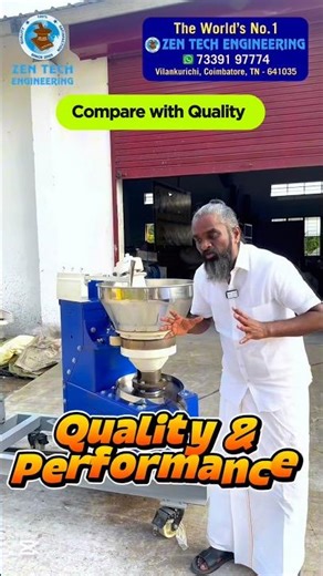 1 Crore challenge for Quality & Performance #zentech #oilextractionmachine #flourmill #agrimachinery