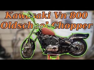 Kawasaki Vn 800 Oldschool Chopper build part 1 | Neues Winterprojekt | Oldschool Chopper