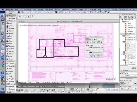 ArchiCAD Trace reference