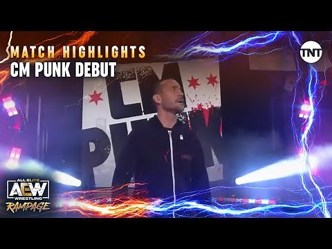CM Punk Debuts on AEW Rampage