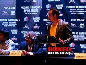 PACQUIAO vs MÁRQUEZ 4 - NEW YORK PRESS CITY CONFERENCE