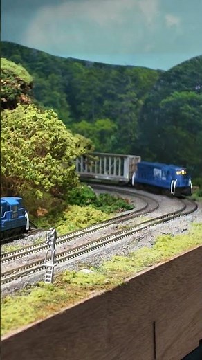 N Scale Freelance Model Railroad Run
