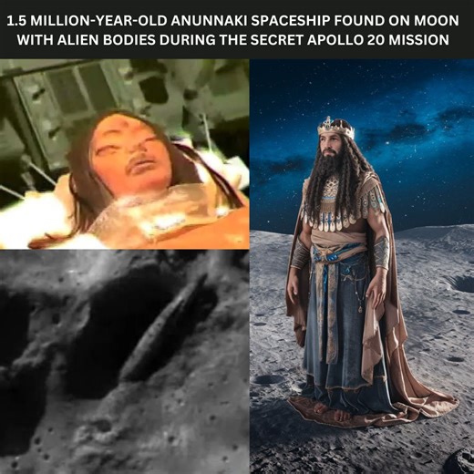 28K views · 789 reactions | 1.5 Million-Year-Old Anunnaki Spaceship Found On Moon With Alien Bodies During The Secret Apollo 20 Mission #ancient #anunnaki #mystery #extraterrestrial #space | Mysteries Unraveled | Facebook