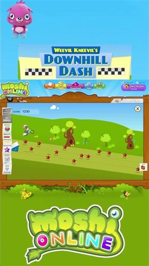 Moshi Online: Weevil Kneevil's Downhill Dash!