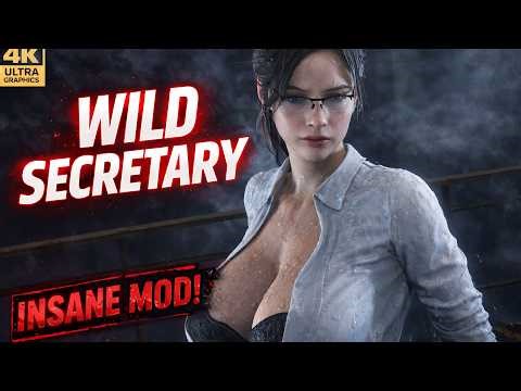 CLAIRE REDFIELD – Wild Secretary Mod The Most Stunning Outfit Ever! 4K Resident Evil Showcase