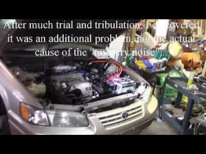 97 Camry mystery noise vacuum leaks IAC & throttle body check