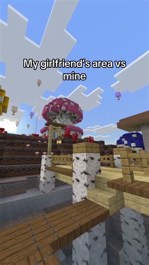 GF vs BF builds #minecraft #minecraftrealistic #minecrafthumor #minecraftshorts #minecraftbuilding