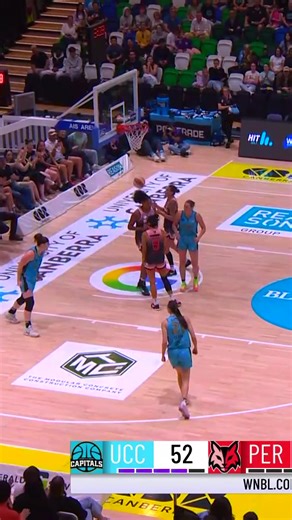 Teige putting on a performance against her former club 💪 | University of Canberra Capitals