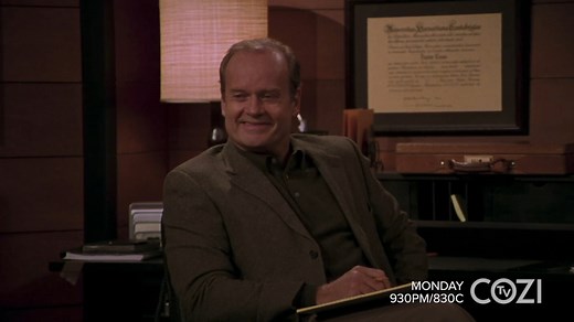 21K views · 232 reactions | Dr. Frasier Crane finds himself in an awkward position when he meets his newest patient played by Sarah Silverman - TONIGHT at 9:30PM/8:30c on COZI TV! ...M'lady  | Cozi TV | Facebook