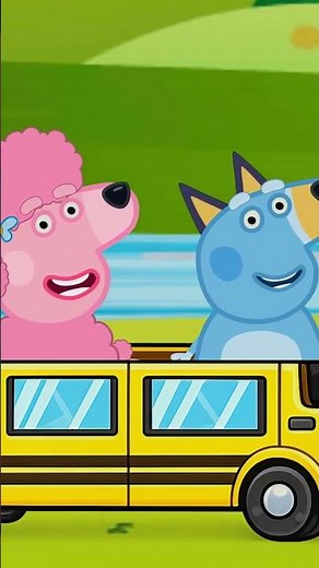 Animal Sounds Bus Song for Kids #kidssongs #kids
