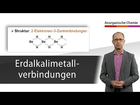 Erdalkalimetallverbindungen - Anorganische Chemie