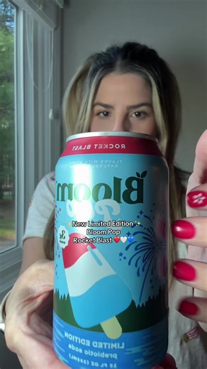 @Bloom Nutrition New Limited Edition Rocket Blast Bloom Pop is so good I need a subscription… #bloomnutrition #boomrocketblast #bloompop #summerdrinks #summervibes