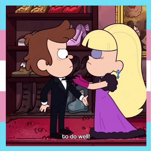 Genderbend Dipper and Nora: Best Friends Edit