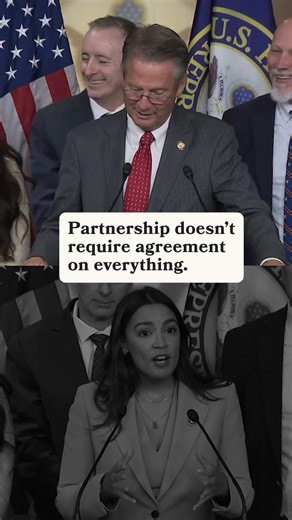 AOC teams up with Republicans to ban Congress stock trading… An unexpected group of lawmakers joined forces to introduce the Restore Trust in Congress Act, a bipartisan bill aimed at banning stock trading by members of Congress and enforcing strict accountability measures. Rep. Tim Burchett (R-TN) criticized the system: “The American taxpayer always gets the short end of the stick… it’s got to stop.” So, he stood alongside colleagues he often disagrees with—proving that collaboration doesn’t req