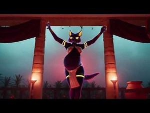 Chloè Bellydance - Mini Animation by Cakeinferno [4K 60FPS]