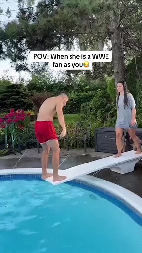WWE Fan Moments: Epic Pool Moves and Action
