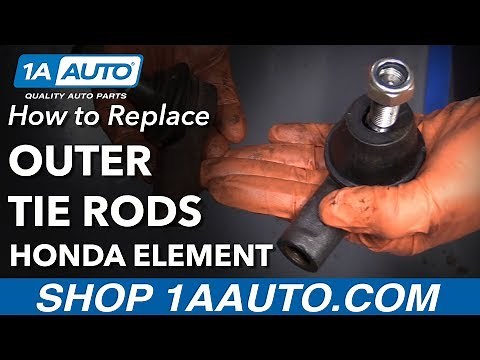 How to Replace Outer Tie Rods 03-11 Honda Element