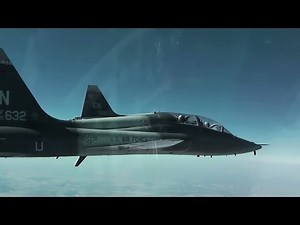 T-38 Talon Cockpit View • Fighter Pilot Training Flight
