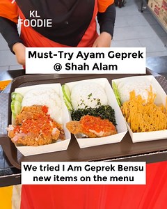 Must-try Ayam Geprek with authentic Indonesian Sambal 🌶 I Am Geprek Bensu Malaysia 📍Jalan Perak, George Town, Penang 📍Bandar Perda, BM, Penang 📍Seksyen 7, Shah Alam 📍Fair Park, Ipoh 📍Bangsar (Takeaway only) | Penang Foodie