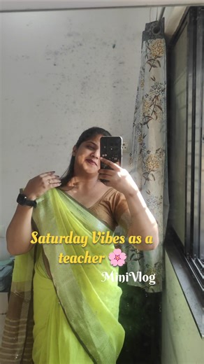 Saturday Vibes as a Teacher 👩‍🏫 | A Day in My Life | Mini Vlog | Indian Teacher Vlog