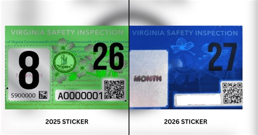Virginia State Police releases new inspection stickers for 2026
