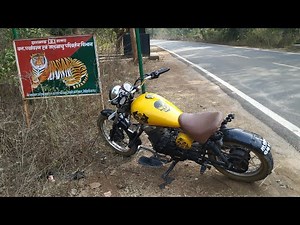 Modified Yamaha Enticer bike