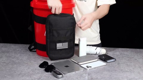 Utility Bucket Backpack 6 Gallon Bucket Backpack Strap for Fishing, Hunting, Apple Picking (only Backpack)