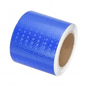 PATIKIL Reflective Tape, 4 Inch x 50 FT Waterproof Adhesive High Visibility Warning Safety Tape External Accessories Conspicuous for Cars Trucks, Blue
